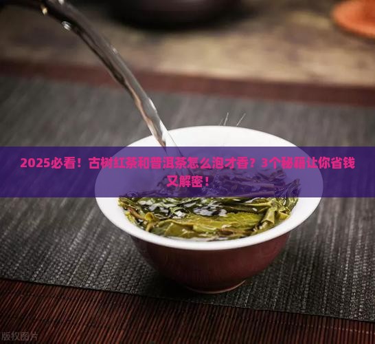 古树红茶怎么泡普洱茶