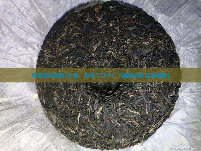 普洱茶存茶的5大忌