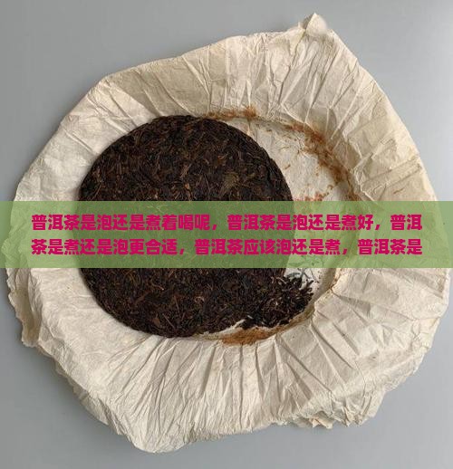 普洱茶是泡还是煮着喝呢