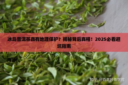 冰岛普洱茶有没有地理保护