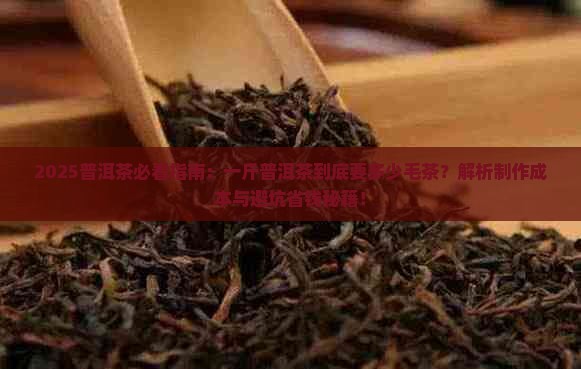 一斤普洱茶要多少毛茶