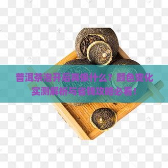 普洱茶泡开后的样子和颜色