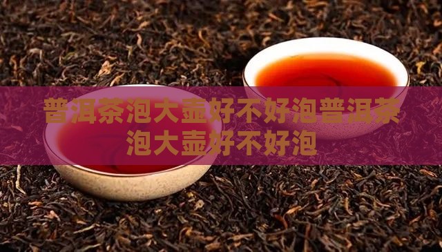 普洱茶泡大壶好不好泡