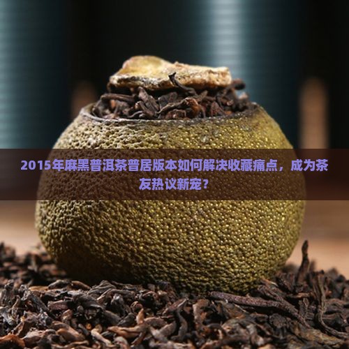 2015年麻黑普洱茶普居版本如何解决收藏痛点，成为茶友热议新宠？
