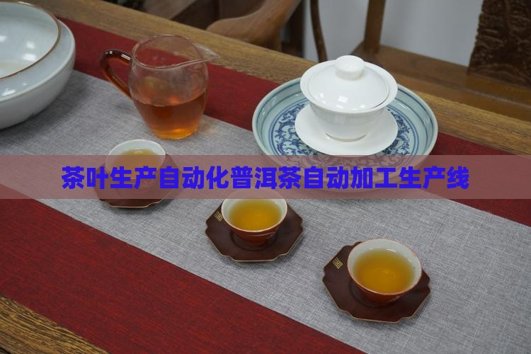 茶叶生产自动化普洱茶自动加工生产线