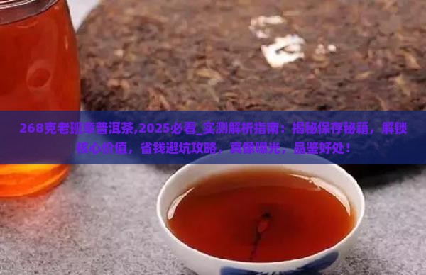 268克老班章普洱茶