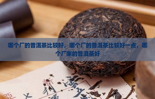 哪个厂的普洱茶比较好