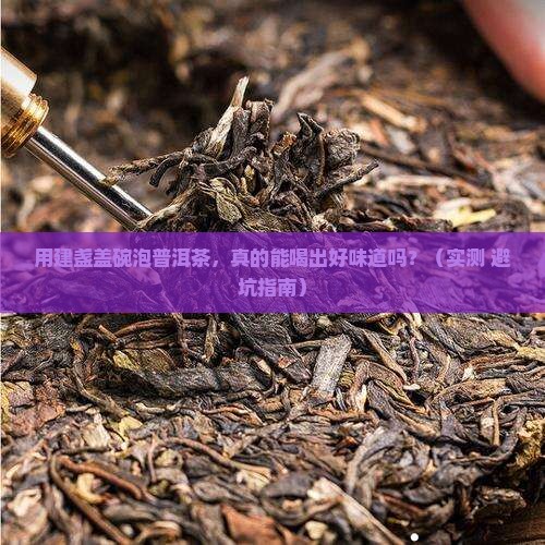 建盏盖碗泡普洱茶