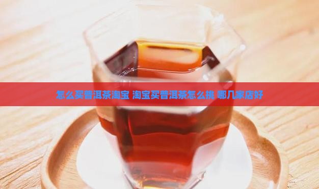 怎么买普洱茶淘宝