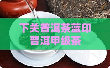 下关甲级蓝印普洱茶