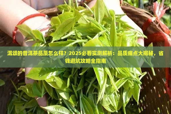 洱颂的普洱茶品质怎么样