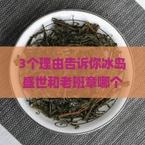 冰岛盛世和老班章哪个好