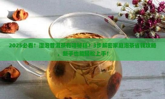 普洱茶怎么泡才是湿泡