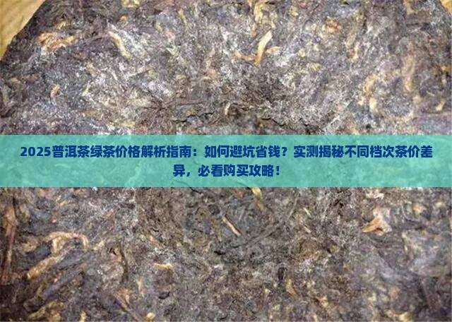 普洱茶绿茶多少钱