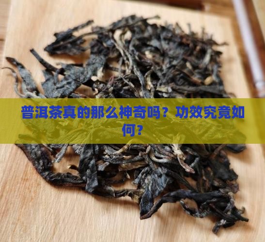 普洱茶真的那么神奇吗