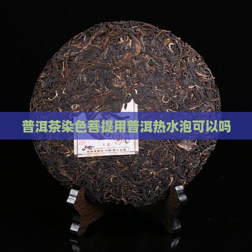 普洱茶染色菩提用热水泡可以吗