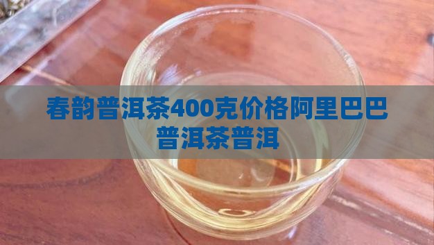 糯香春韵普洱茶400克