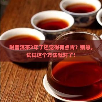 普洱茶3年去青