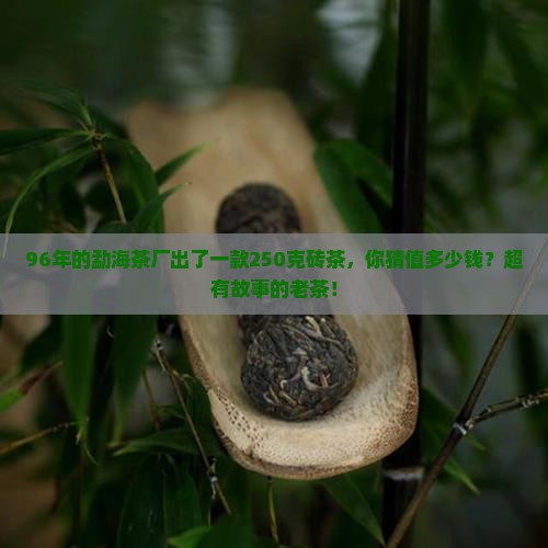 96年勐海茶厂250克砖