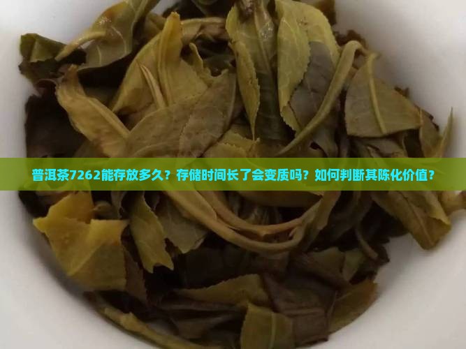 普洱茶7262能放几年
