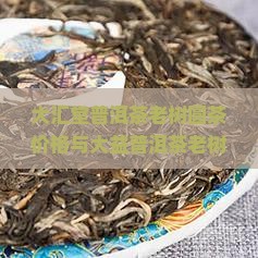 大汇堂普洱茶老树圆茶