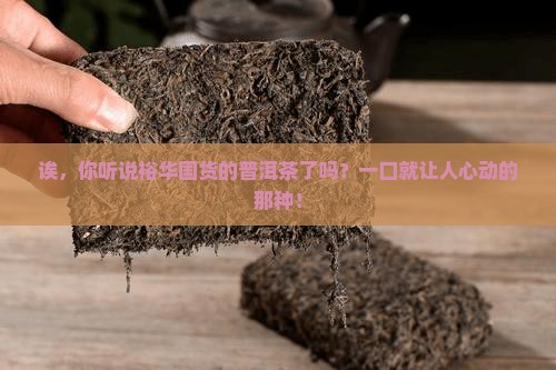 裕华国货的普洱茶