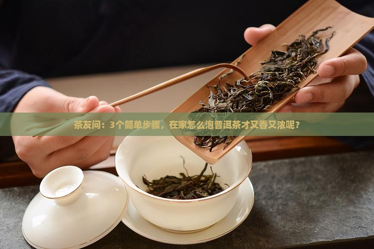 普洱茶怎么泡才好喝呢