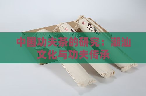 中国功夫茶的研究