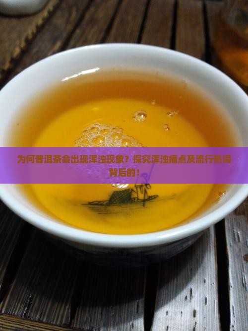 为何普洱茶会出现浑浊现象？探究浑浊痛点及流行热词背后的！