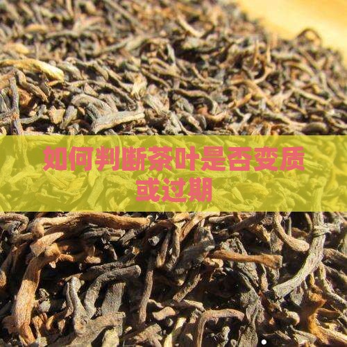 如何判断茶叶是否变质或过期