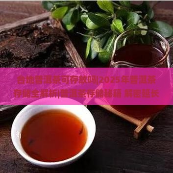 台地普洱茶可存放吗