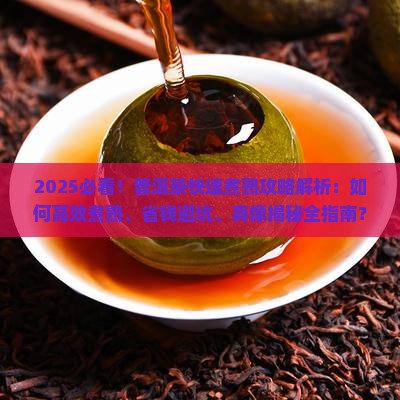 怎么快速煮熟普洱茶
