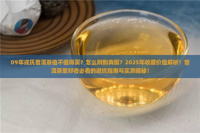 09年戎氏普洱茶