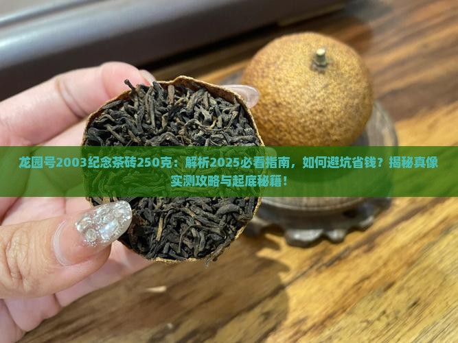 龙园号2003纪念茶砖250克