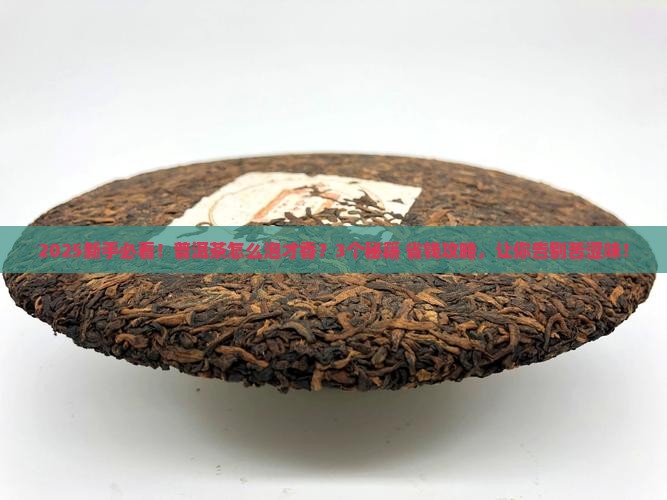 普洱茶怎么泡最有效