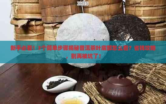 如何查看普洱茶叶底部是否有茶