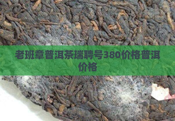 瑞聘号老班章380价格