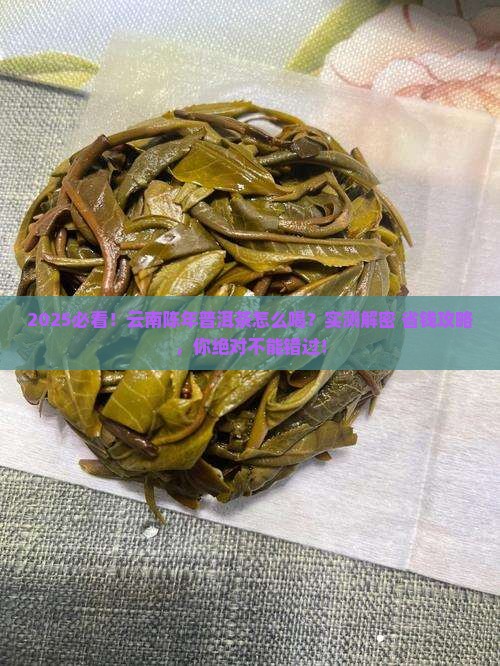 云南陈年普洱茶怎么喝