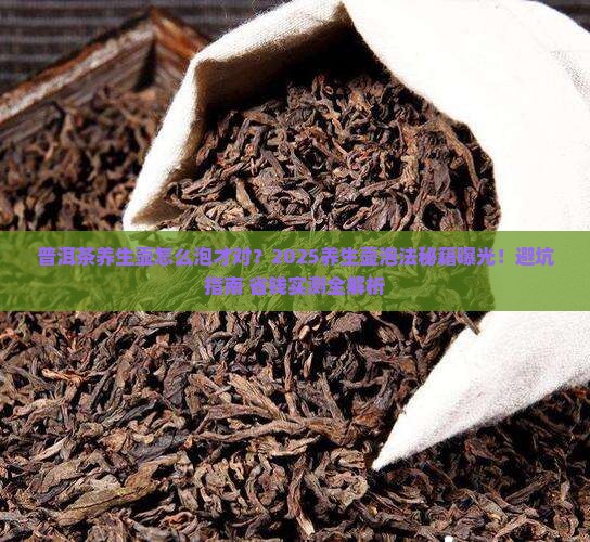 普洱茶养生壶泡法大全窍门
