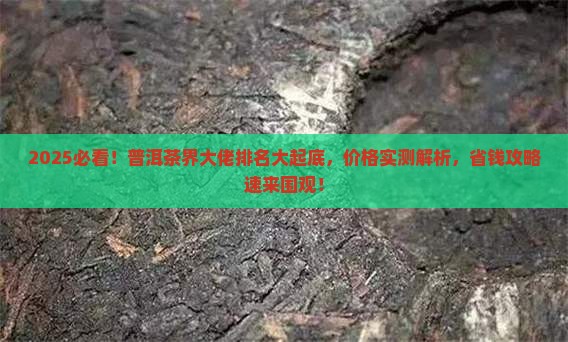 品牌普洱茶排名前十名价格表
