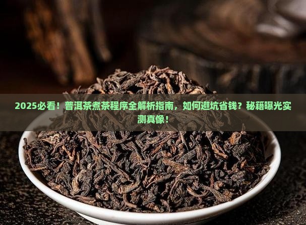 普洱茶煮茶程序是什么样的