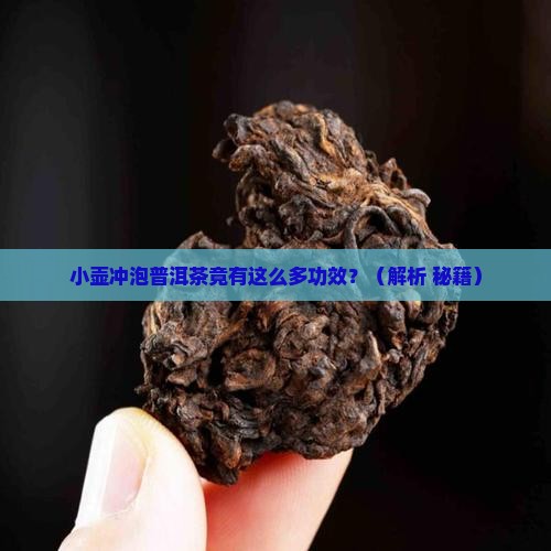 小壶冲泡普洱茶的功效