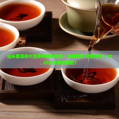 汕头普洱茶代理条件