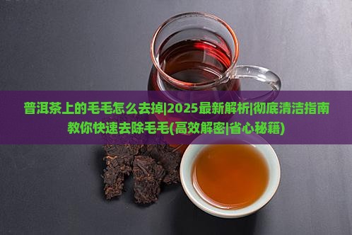 普洱茶上的毛毛怎么去掉