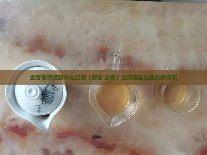 金芽熟普洱茶什么口感