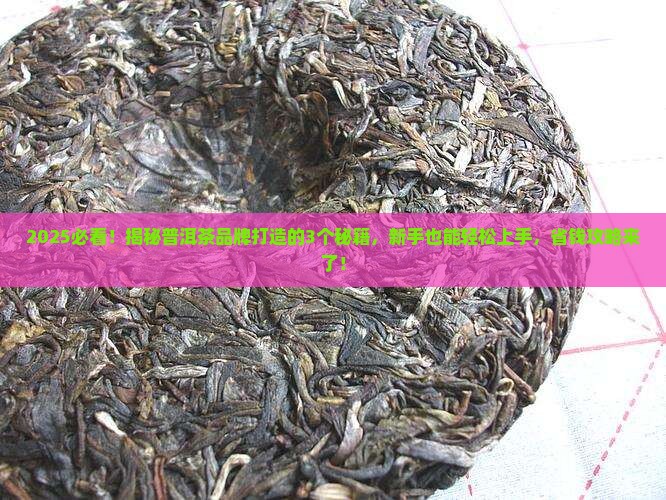 普洱茶怎么做成品牌的呢