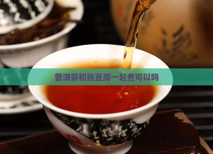 普洱茶和熟豆腐一起煮可以吗