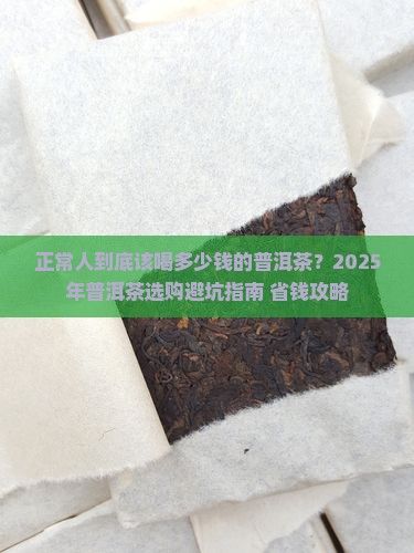 正常人喝什么价位的普洱茶