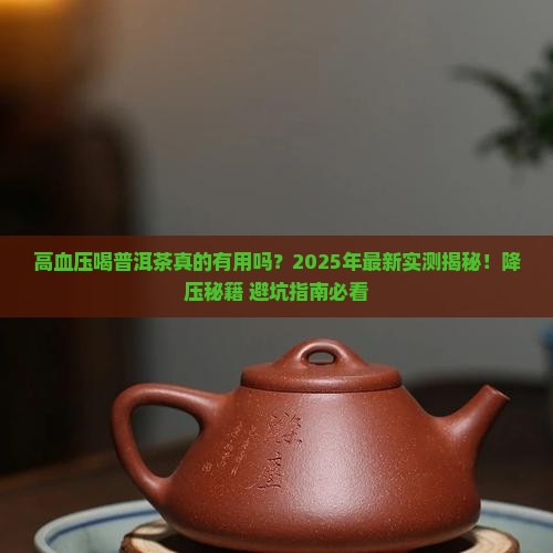 高血压喝普洱茶