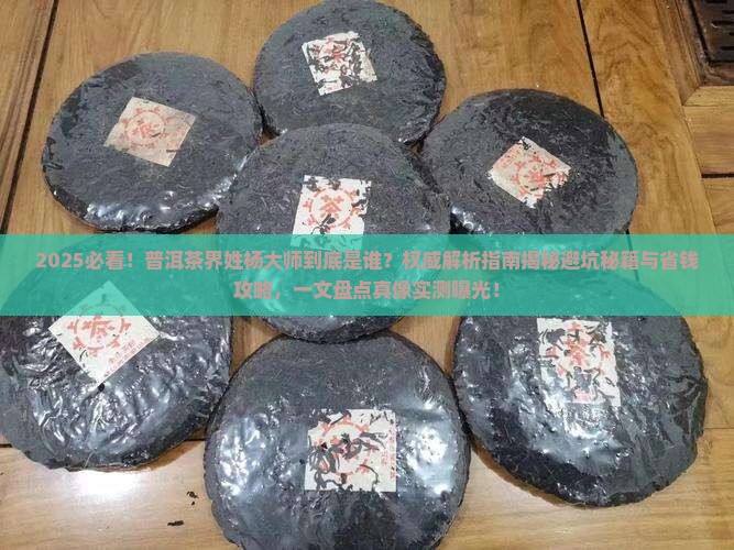 普洱茶姓杨的大师是谁啊